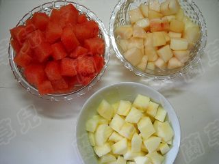 椰香西米水果捞