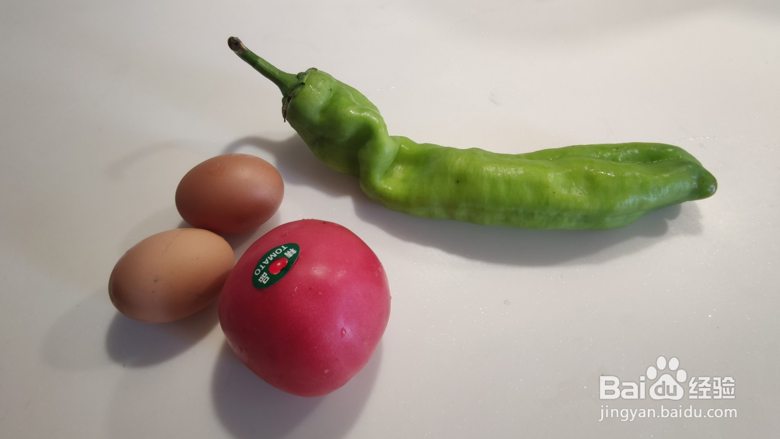 青椒西红柿鸡蛋面