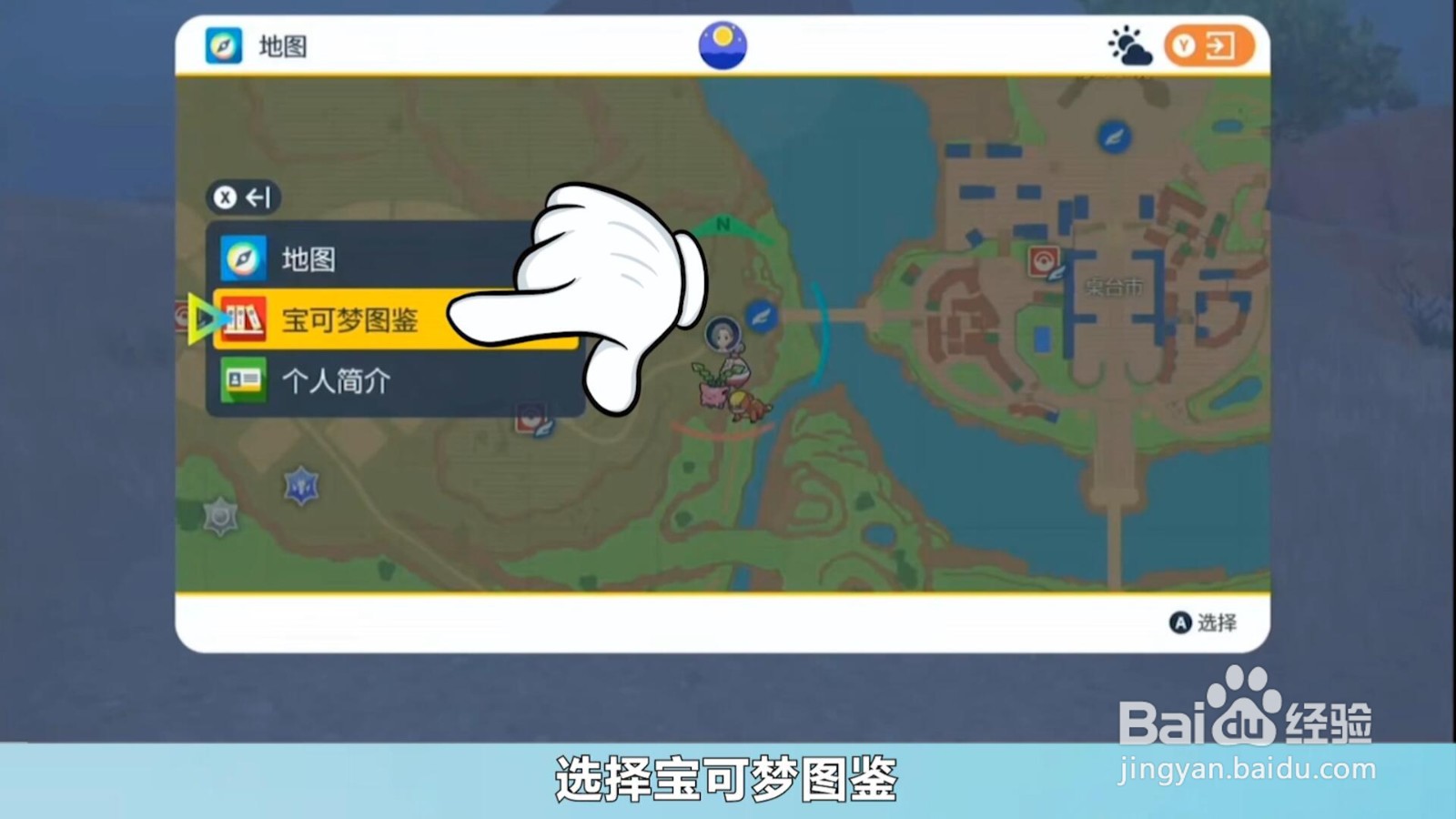 宝可梦朱紫怎么看图鉴