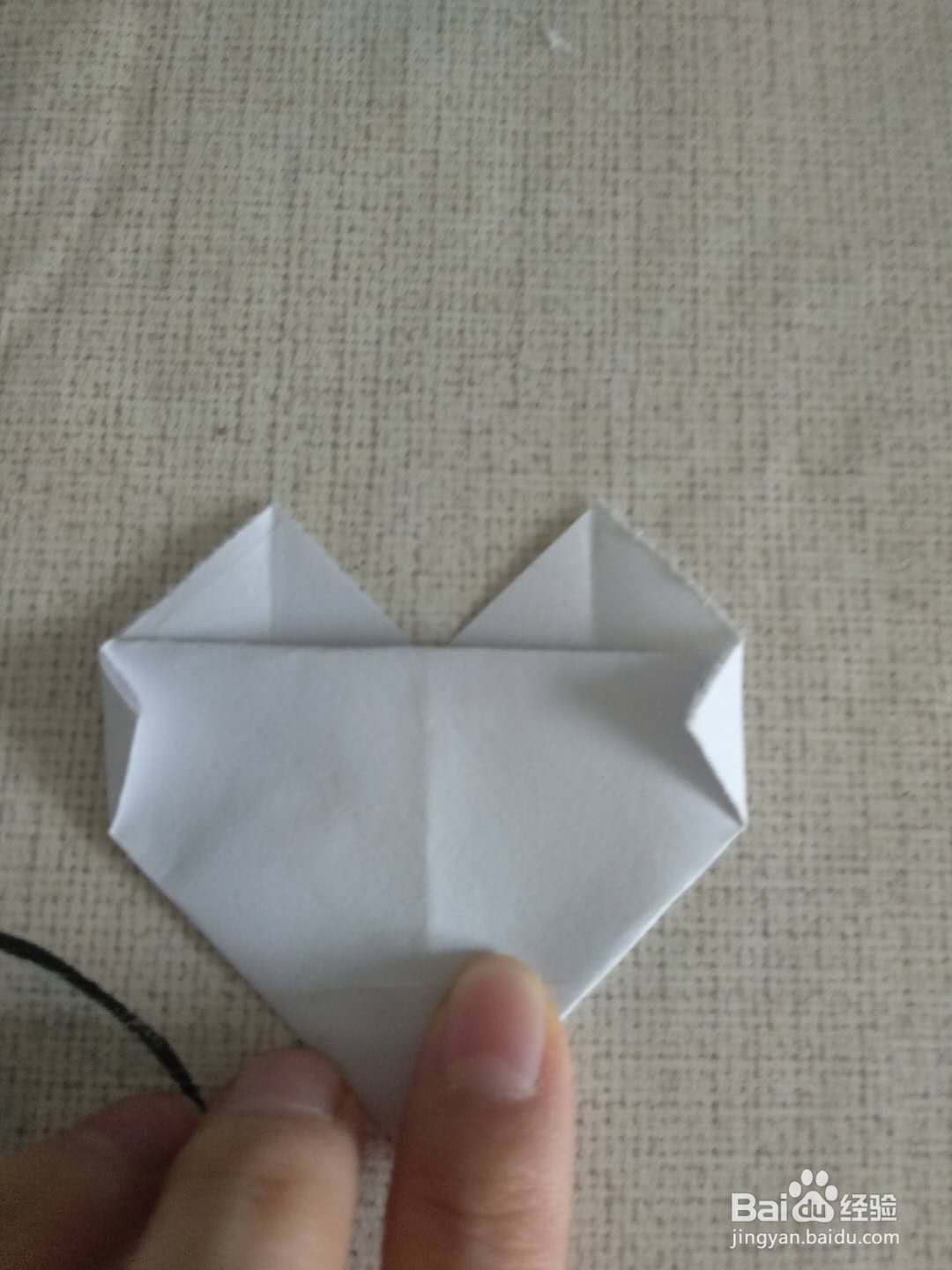 如何用最简单的方法折爱心