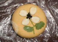 四叶花南瓜饼的做法
