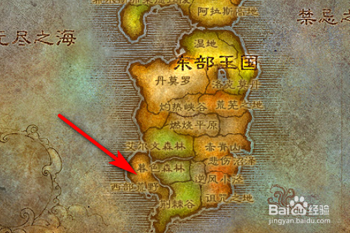魔兽世界中文高清地图图片