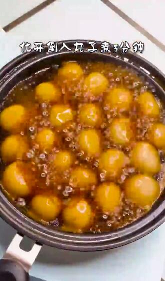 如何做红糖糯米丸子