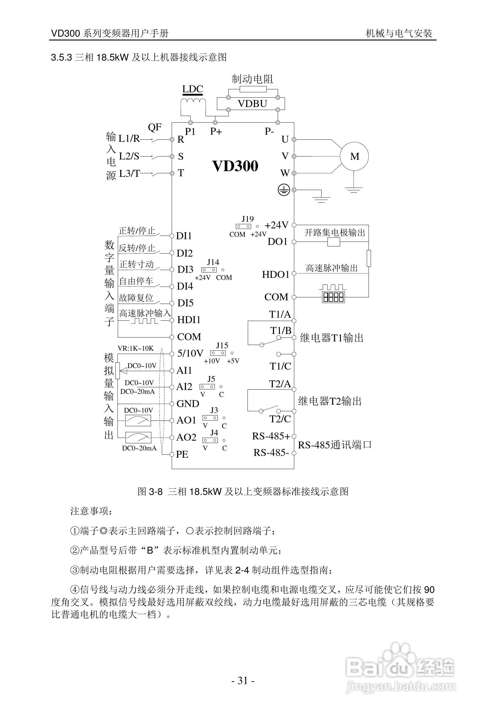 沃森VD300-7T-560变频器使用说明书:[4]