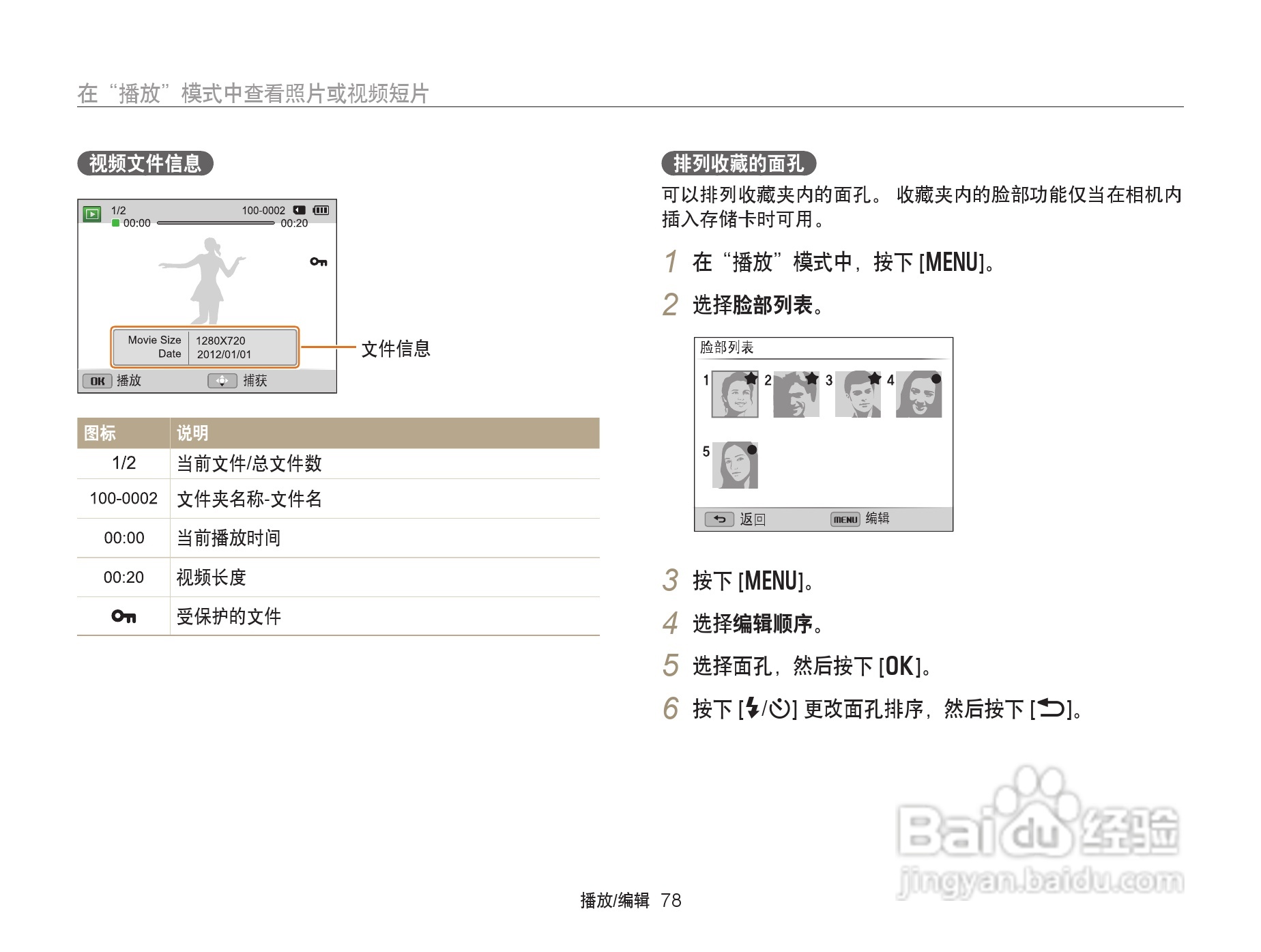 三星WB152F数码相机使用说明书:[8]
