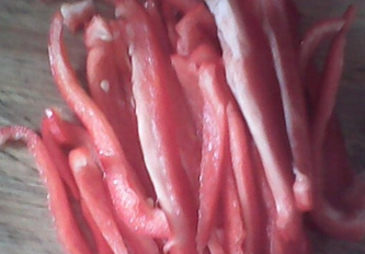 甜椒炒肉的做法