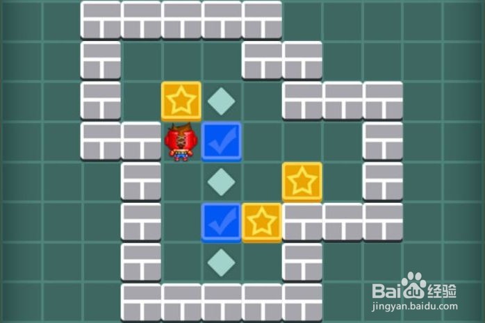 逻辑箱子手游第一关怎么通关