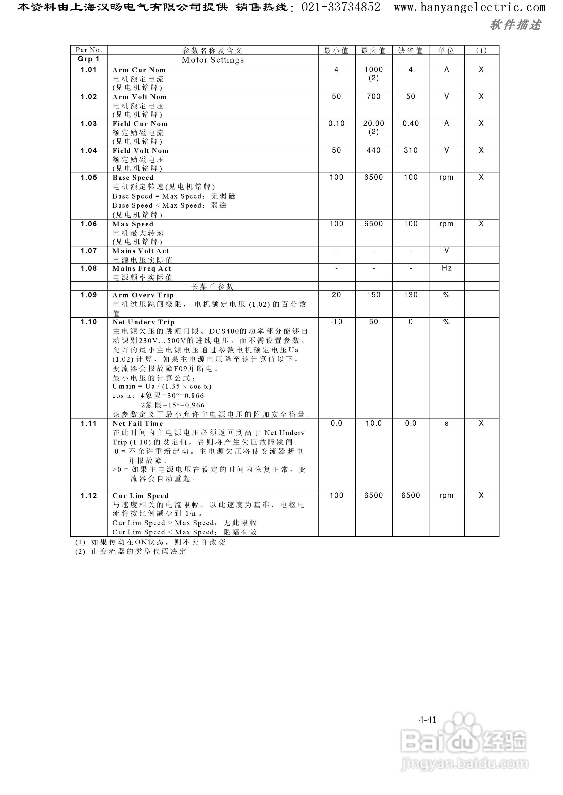 ABB DCS400直流调速器中文使用手册:[7]
