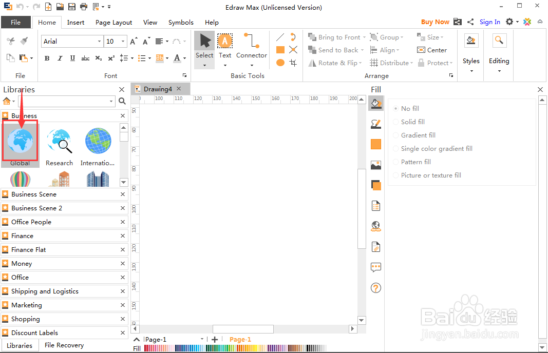 平面设计时创建全球化标志图的方法
