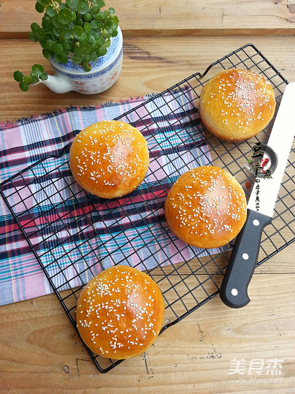 美味叉烧鸡腿堡