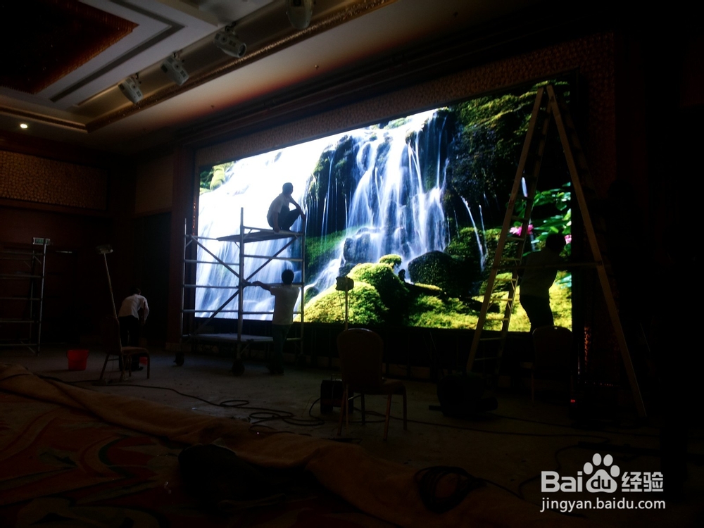 酒店宴会厅LED彩屏P3