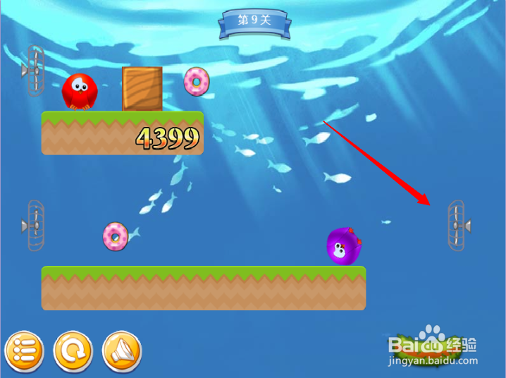 小游戏泡泡鸟历险记2第9关