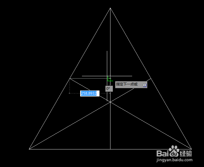 AutoCAD如何在三角形内画六个相同的圆