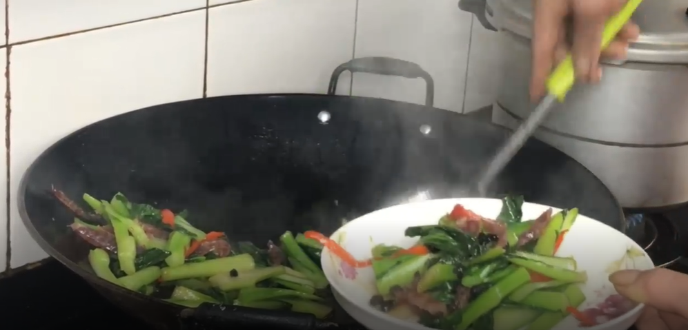 怎么做芥蓝炒腊肠