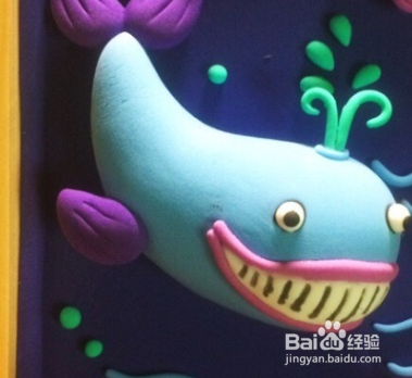 极美陶艺创作鲸画制作方法