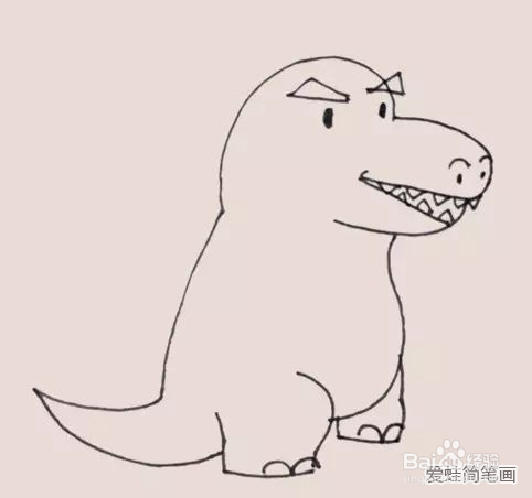 小怪兽简笔画怎么画？