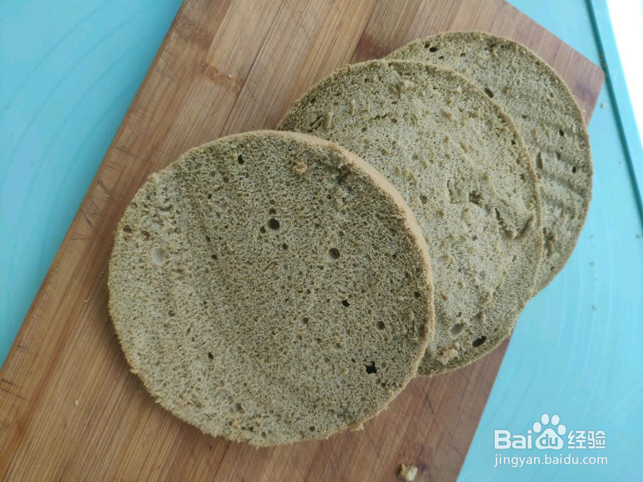 蓝莓抹茶蛋糕的做法