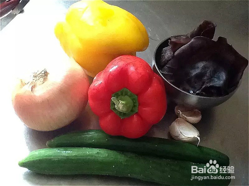 怎样做出家常菜系列之炒五色蔬