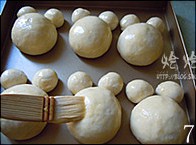 鲜奶油小熊面包
