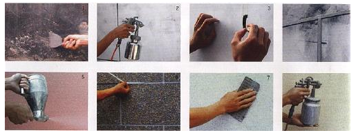 添彩天然大理石漆使用方法