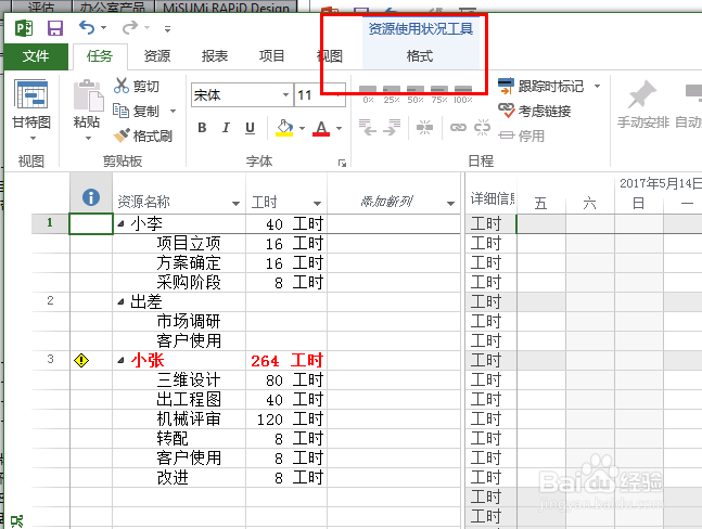 office project所有视图简介