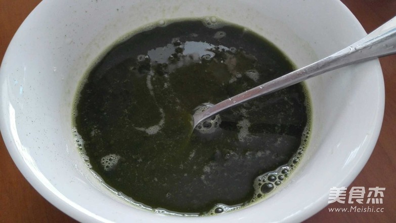 抹茶凉粉的做法