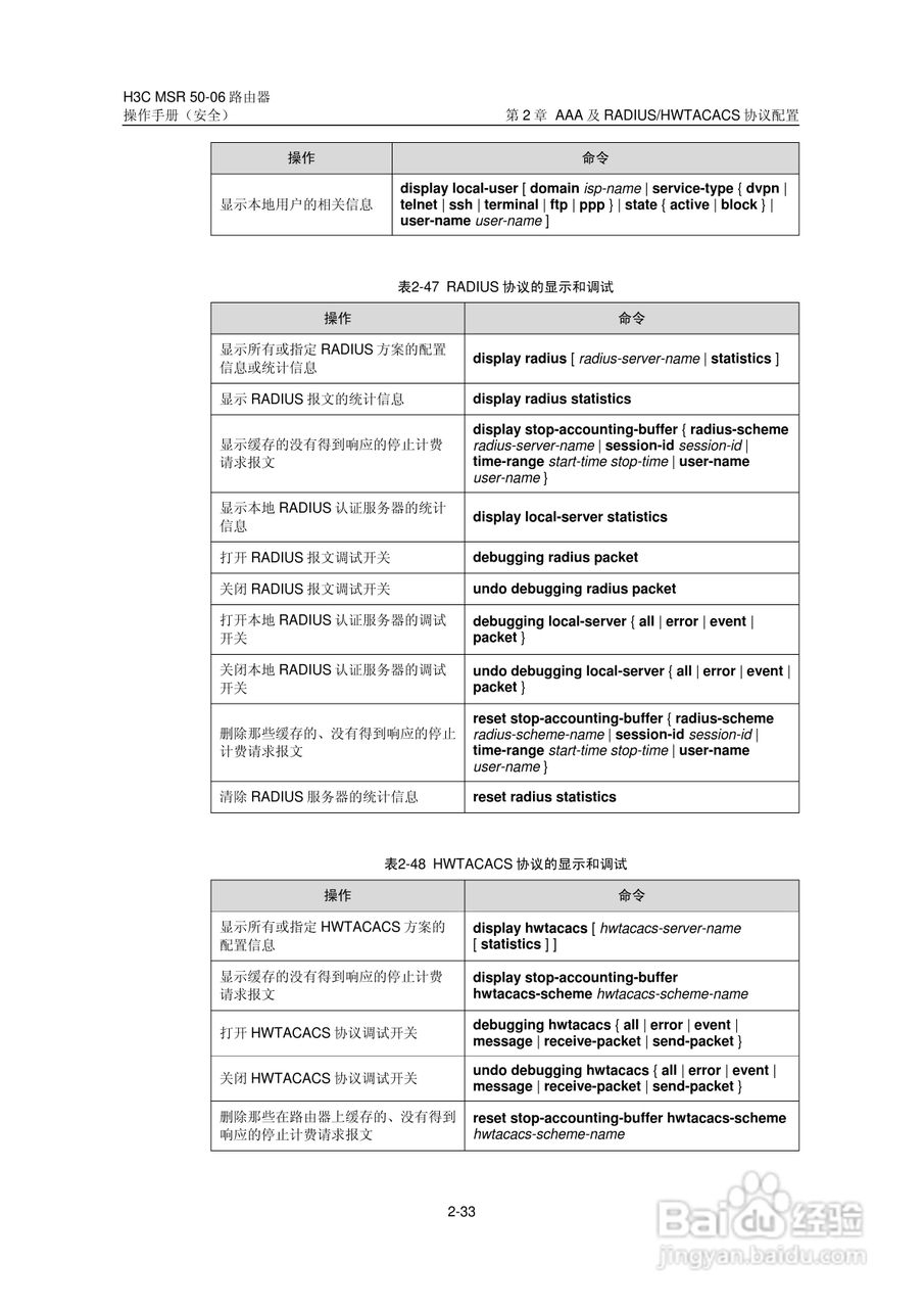 H3C MSR5006路由器操作手册:[66]