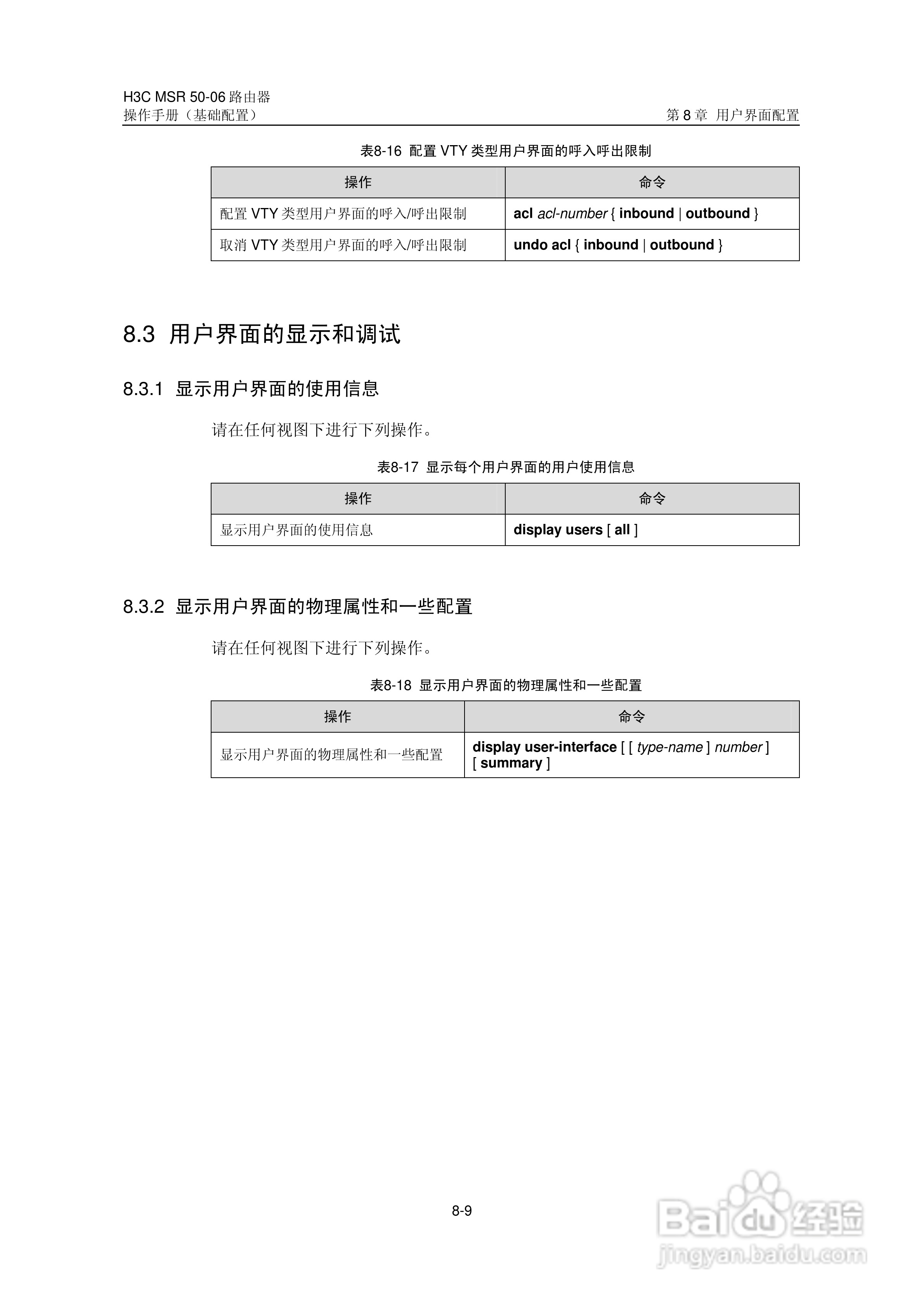 H3C MSR5006路由器操作手册:[12]