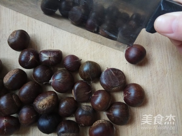 砂锅烤板栗的做法