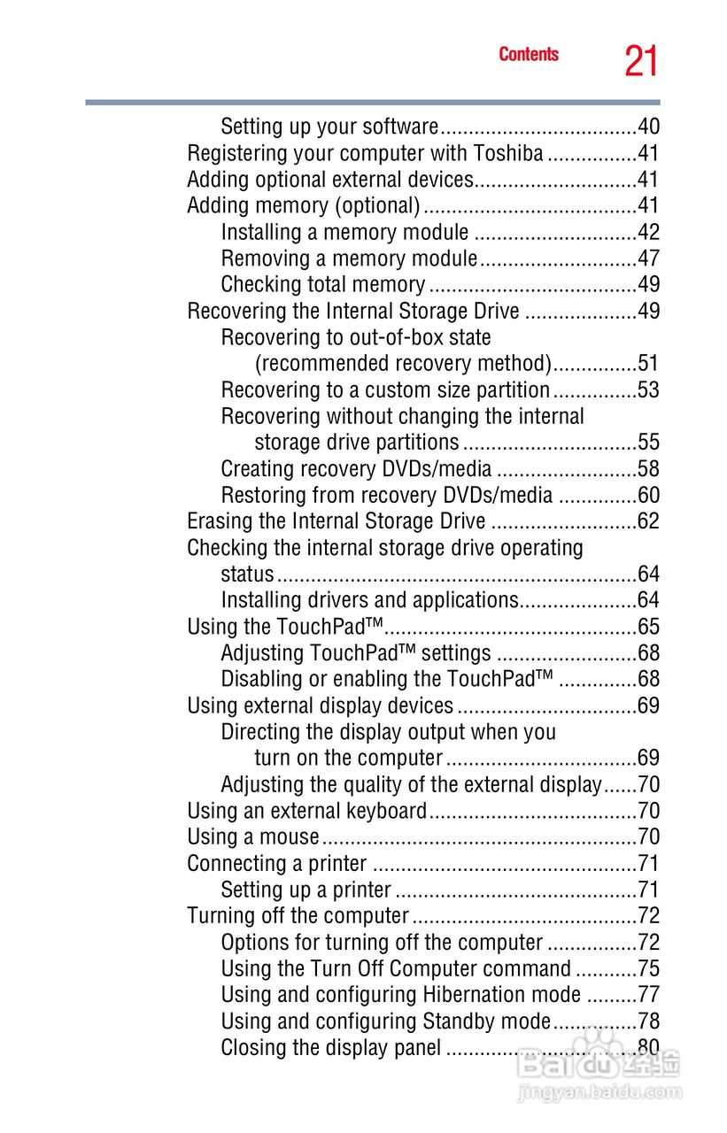 东芝NB300笔记本电脑使用说明书:[3]