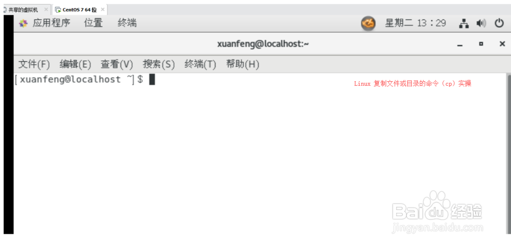 Linux 复制文件或目录的命令(cp)实操