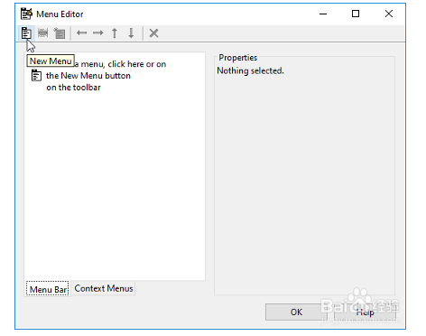 为指南应用程序创建菜单