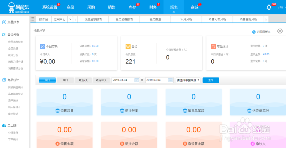 易商乐会员积分管理系统有哪些功能？