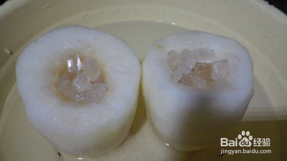 怎样做出冰糖炖梨儿