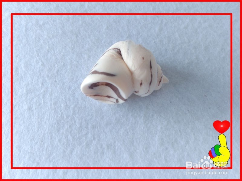 儿童鱼缸——海螺橡皮泥(彩泥、粘土)手工