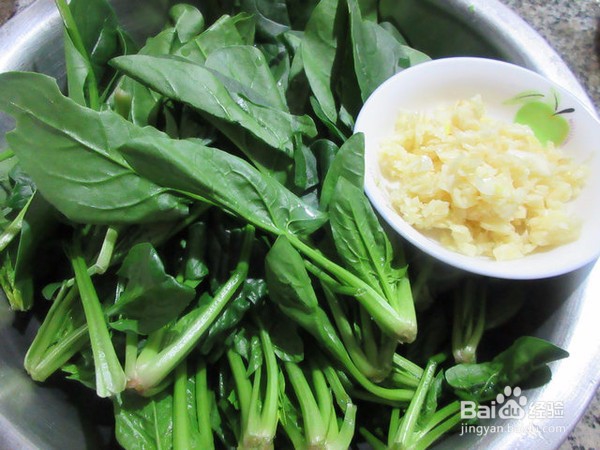 简单的蚝油菠菜