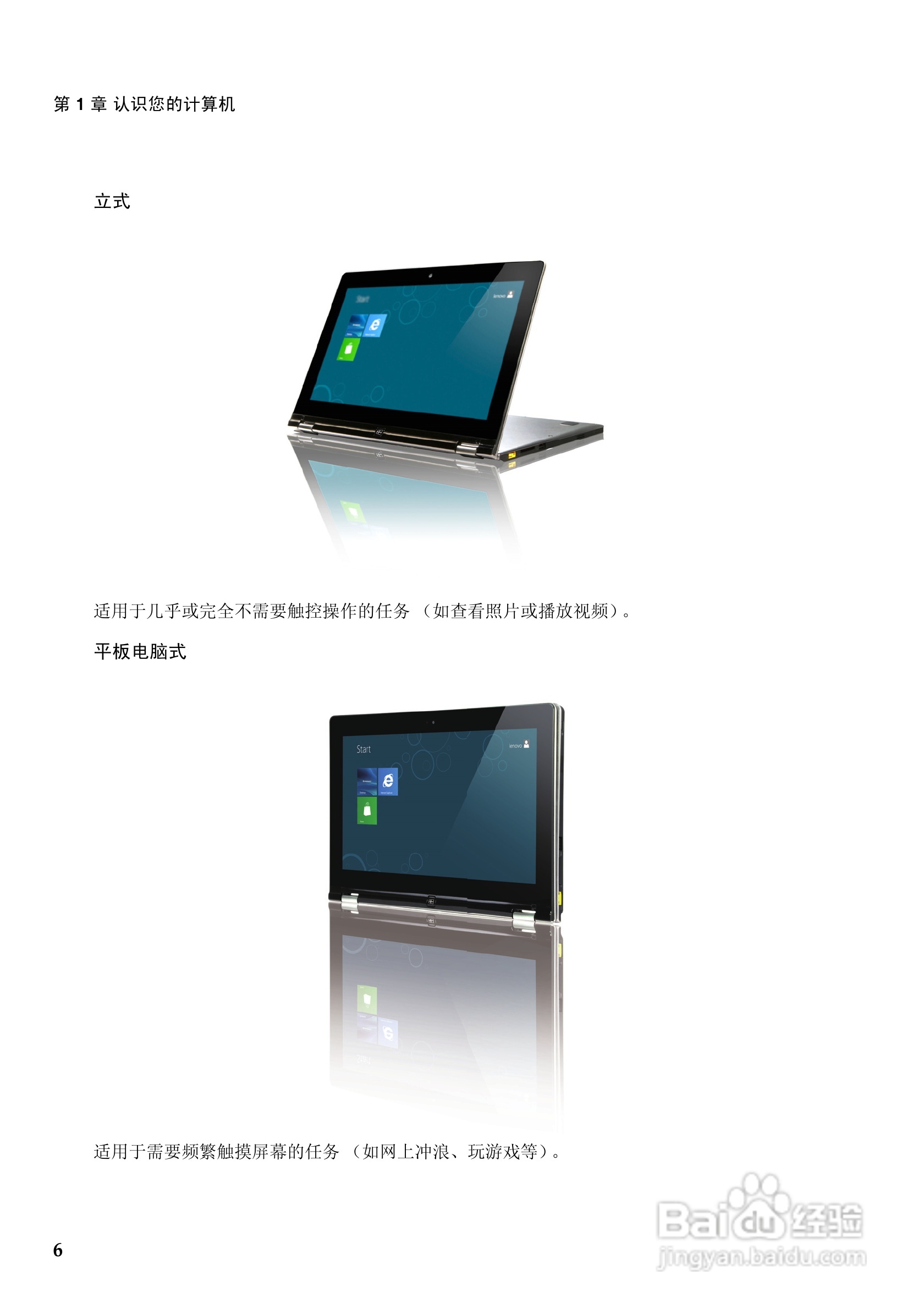 联想Ideapad Yoga11笔记本电脑使用说明书:[1]