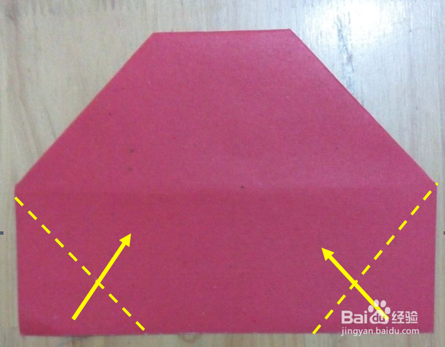 牛仔帽折纸方法