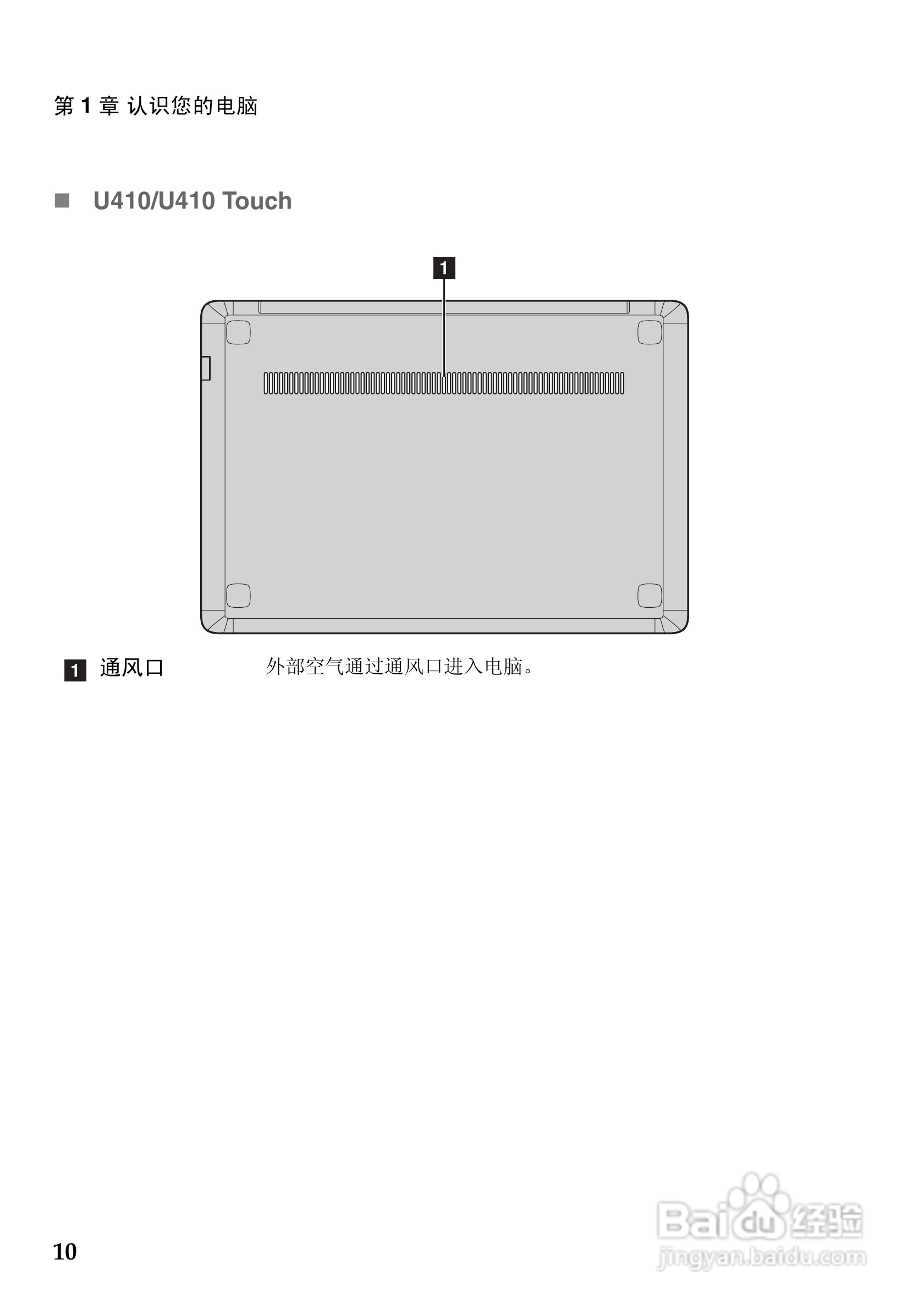 联想IdeaPad U310 touch笔记本电脑说明书:[2]