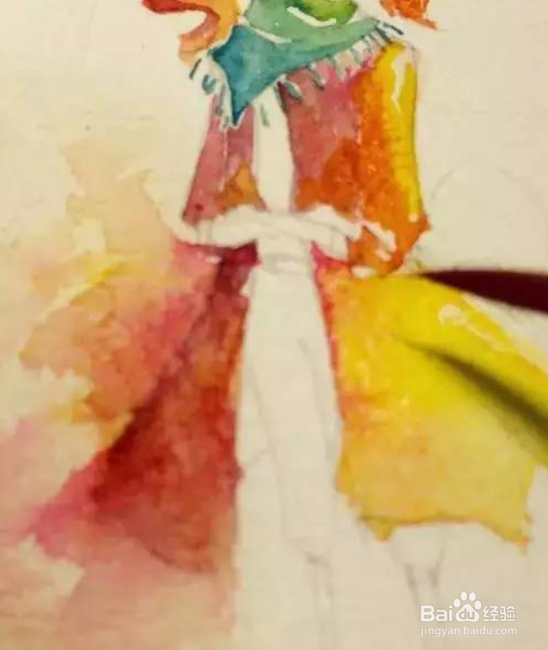 水彩画动漫教程