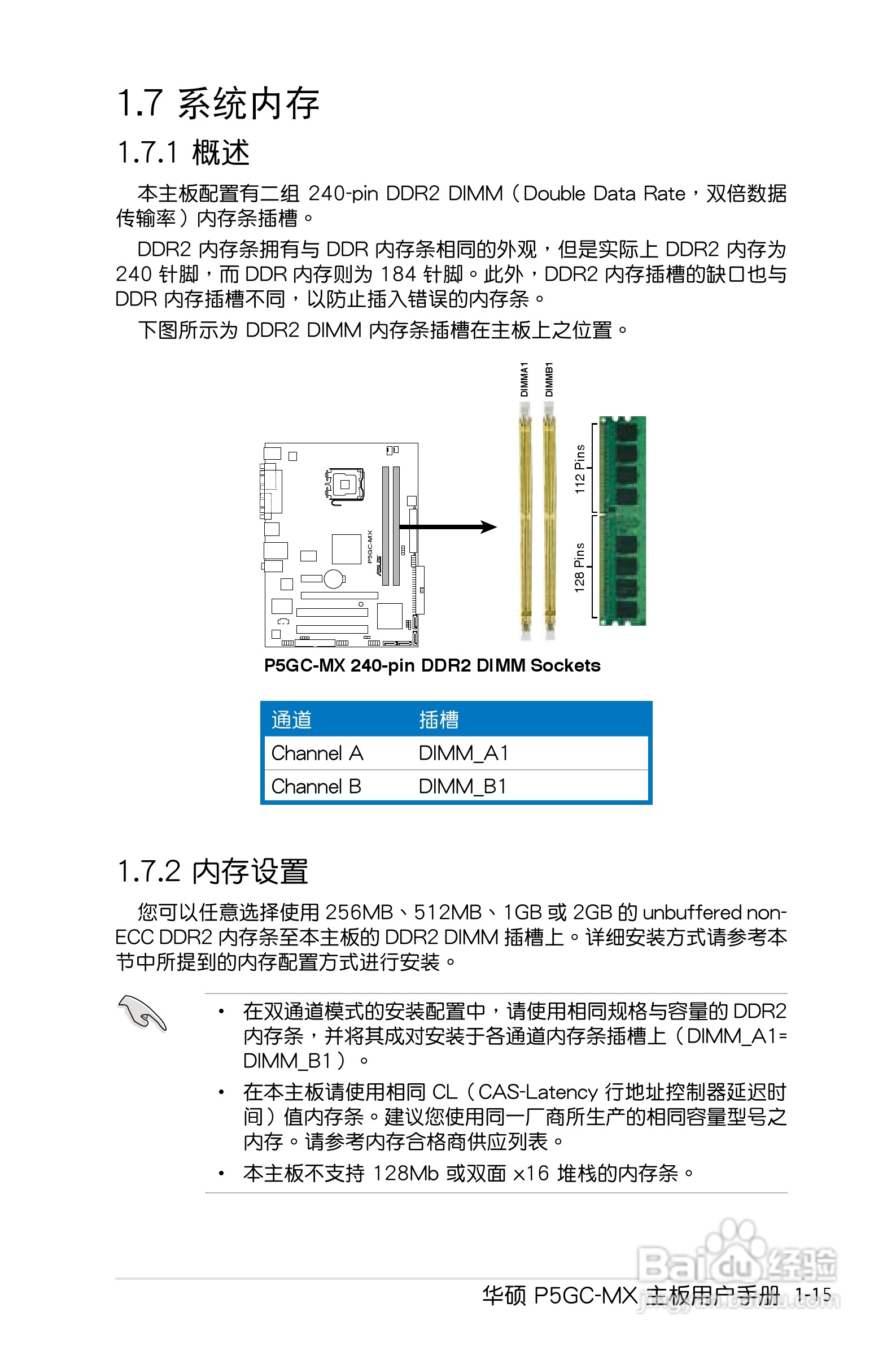 华硕P5GC-MX主板使用说明书:[3]