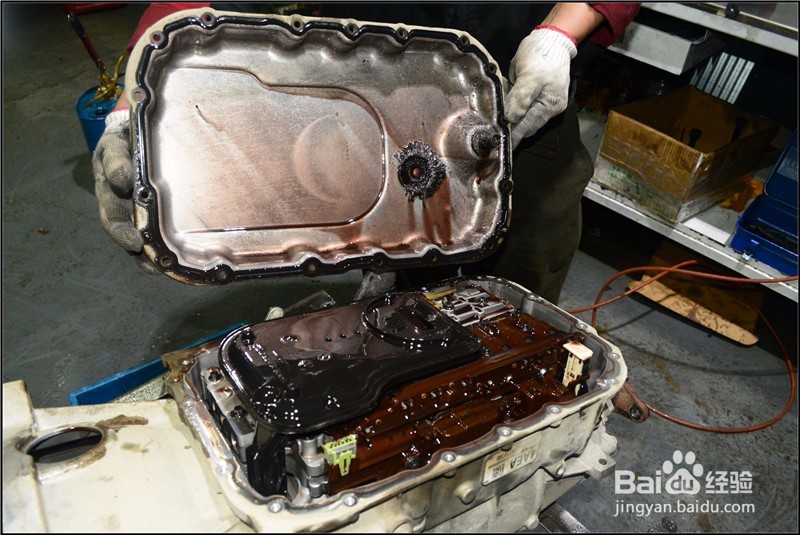 凯迪拉克ATS变速箱有异响声音问题维修