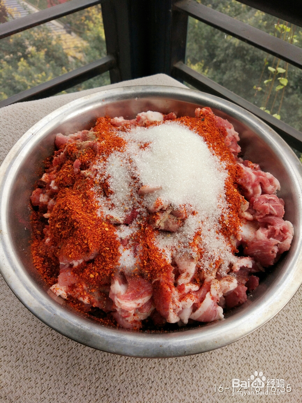 做饭小白一看就会的麻辣香肠