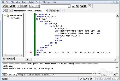 Fortran学习与使用：一道网络数学题的计算方法