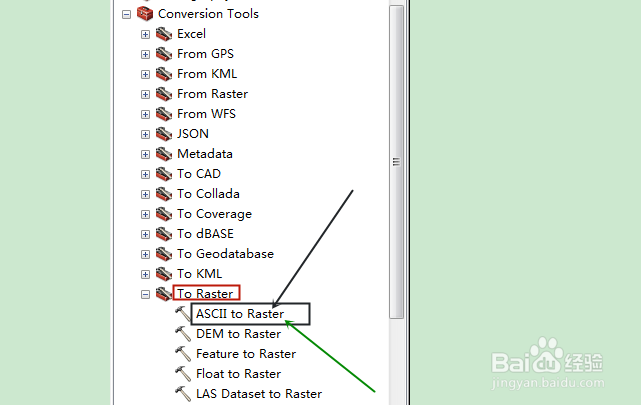 Arcgis怎么将ASCII码转换为图像