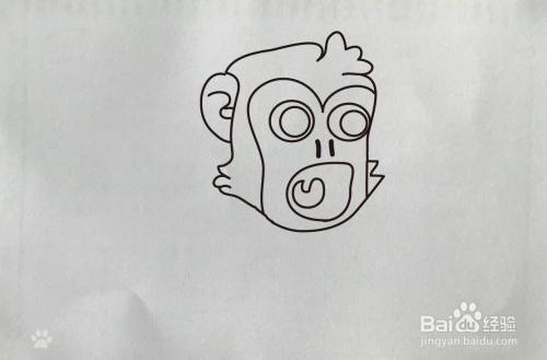 【简笔画】吼猴的画法