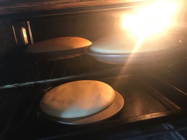 夹心芋头奶油蛋糕