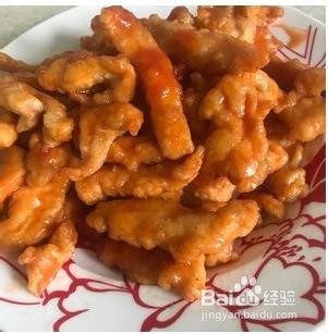 糖醋里脊（鸡肉版）