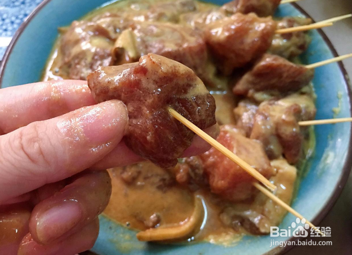 孜然牙签肉的美味做法