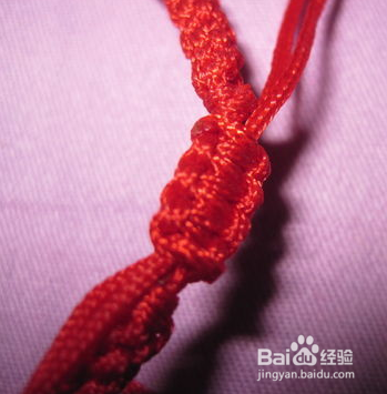 藏族绳子手链编织方法